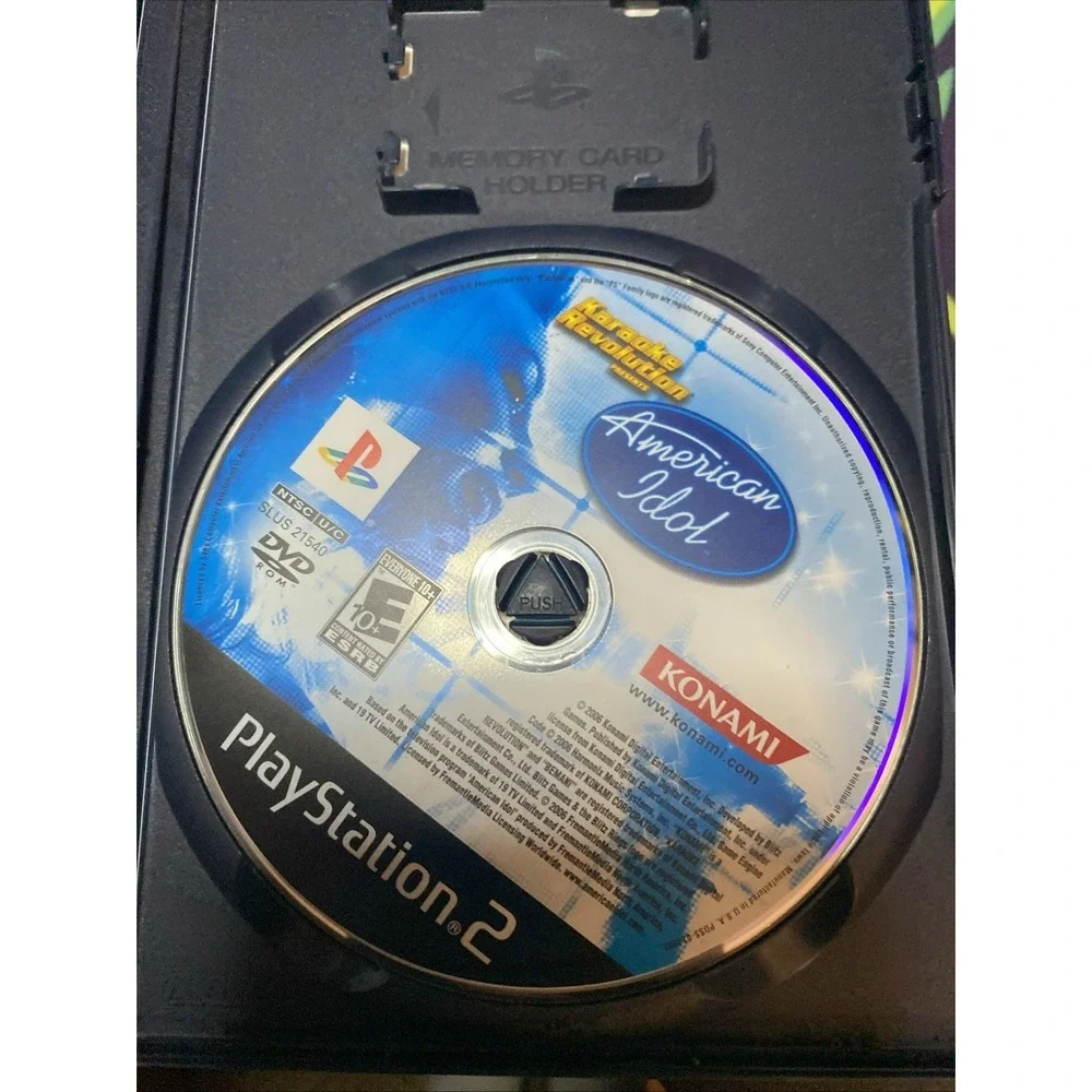 Karaoke Revolution Presents American Idol (PS2) - Used No Manual